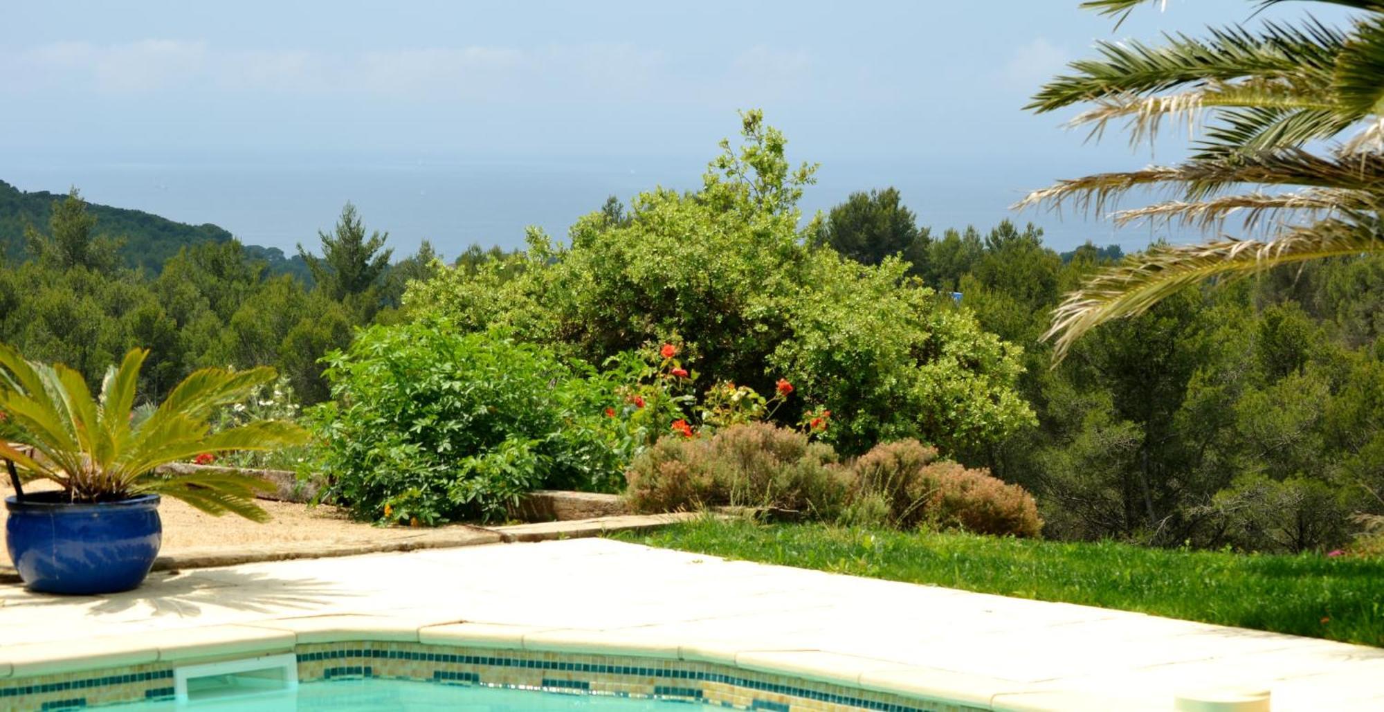 Gite Vue Mer La Cadiere-d'Azur Exterior photo