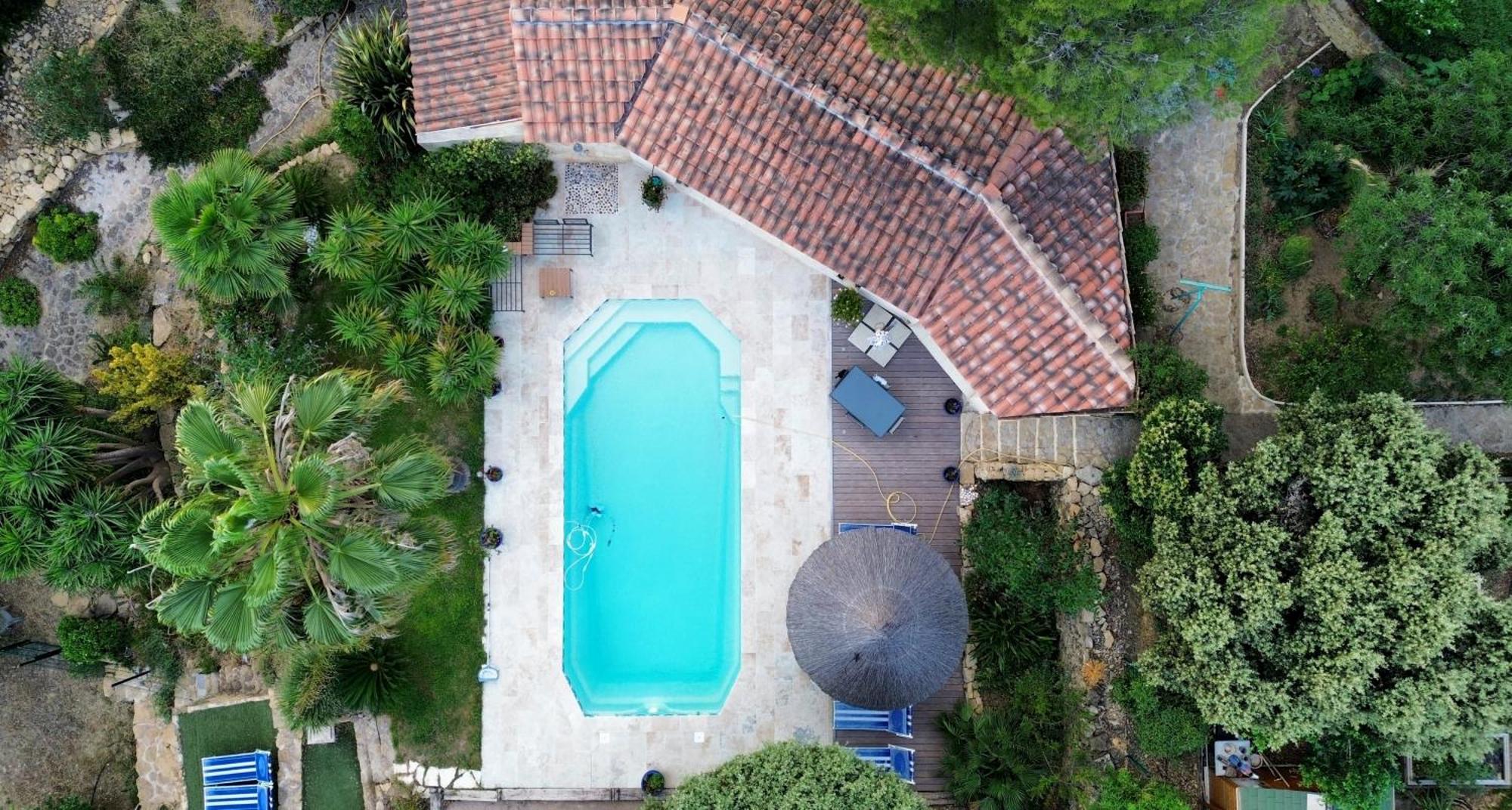 Gite Vue Mer La Cadiere-d'Azur Exterior photo